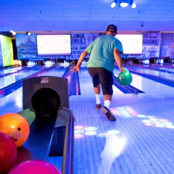 Man bowling