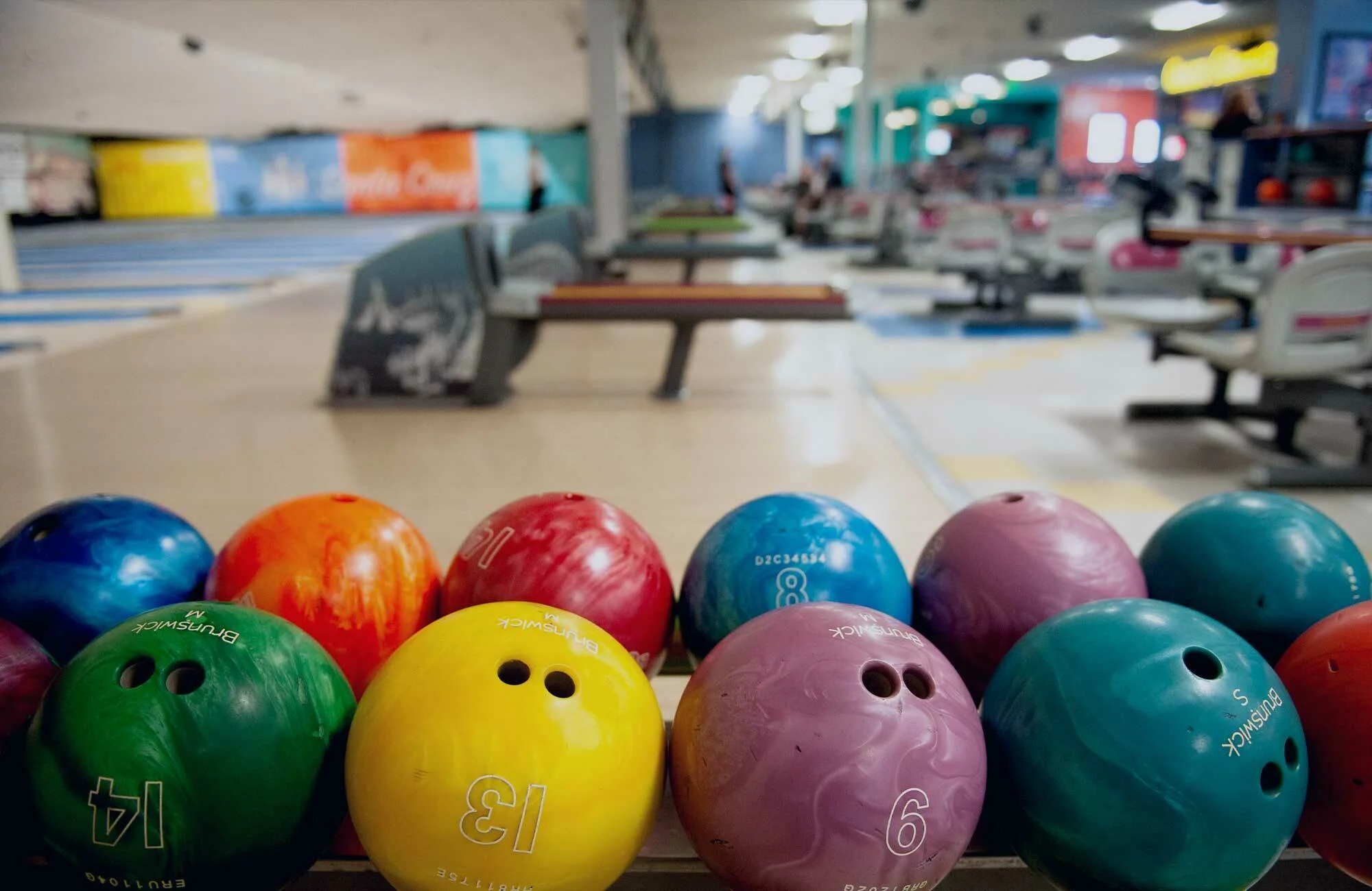 bowling balls